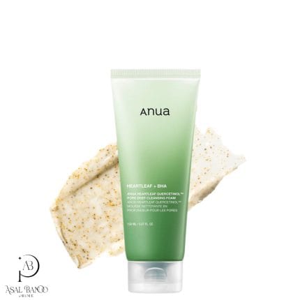 آنوآ فوم شوینده عمقی منافذ  – Anua Heartleaf Quercetinol Pore Deep Cleansing Foam