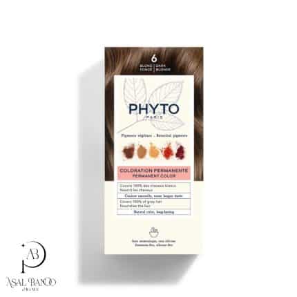 فیتو رنگ موی بلوند تیره  شماره 6 بدون آمونیاک   – Phyto  Coloration Permanente Dark Blonde Color