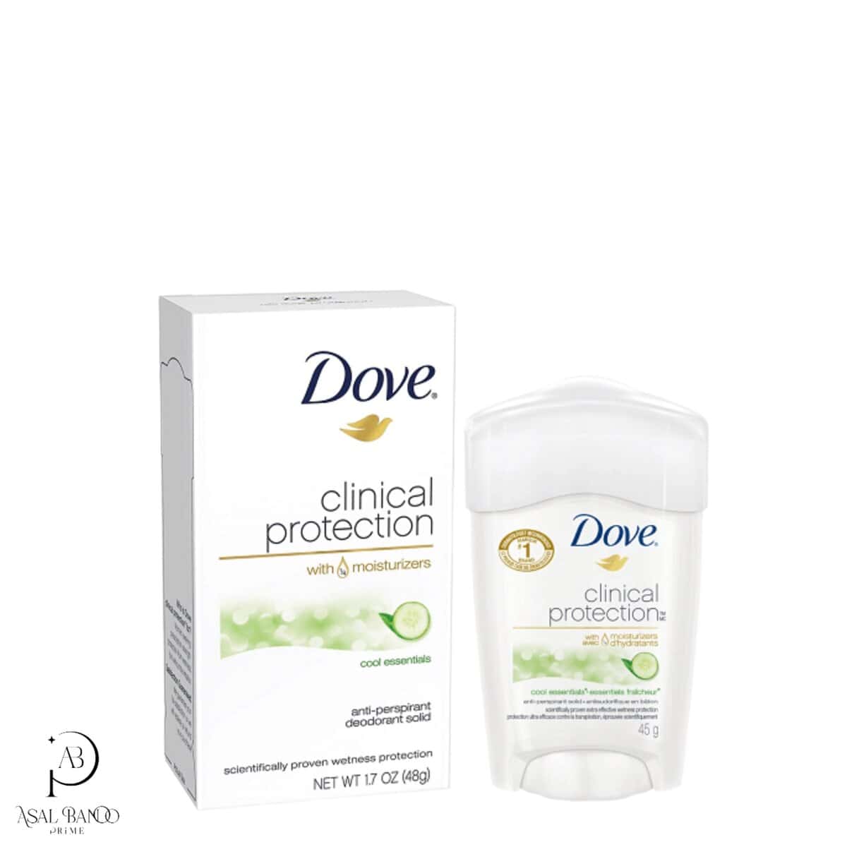 492CB144-DC35-457E-BF6D-7FFFEC286758 داو مام کلینیکال ضدتعریق مرطوب کننده – Dove Clinical Protection Cool Essentials Anti Perspirant - تصویر 1