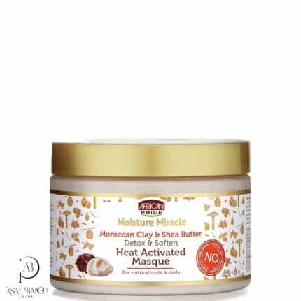 آفریکن پراید ماسک موی حرارتی – African Pride Mororccan Clay & Shea Butter Mask