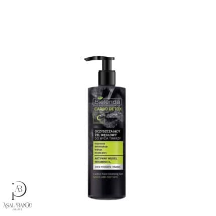بیلندا ژل شستشوی سم زدا مناسب پوست چرب حاوی کربن فعال  – Bielende Carbon Detox Carbon Face Cleaning Gel For Mixed And Oily Skin